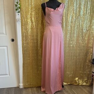 SHEIN Pink Maxi Dress